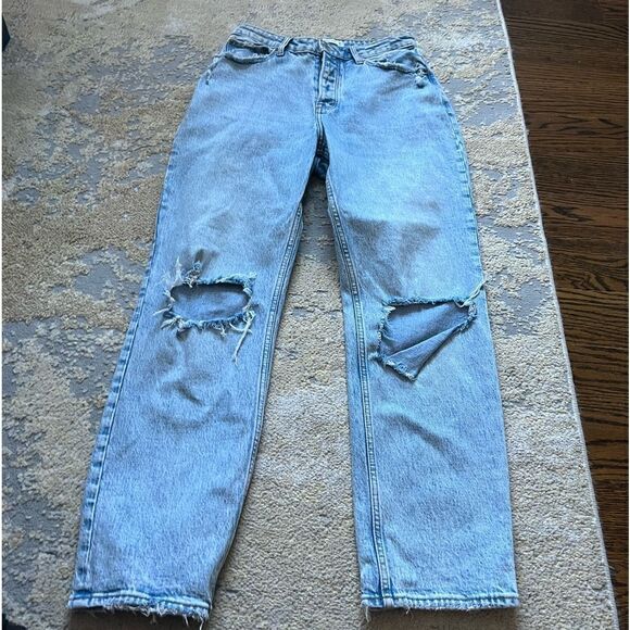 abercrombie & fitch curve love dad high rise jeans - Picture 1 of 7